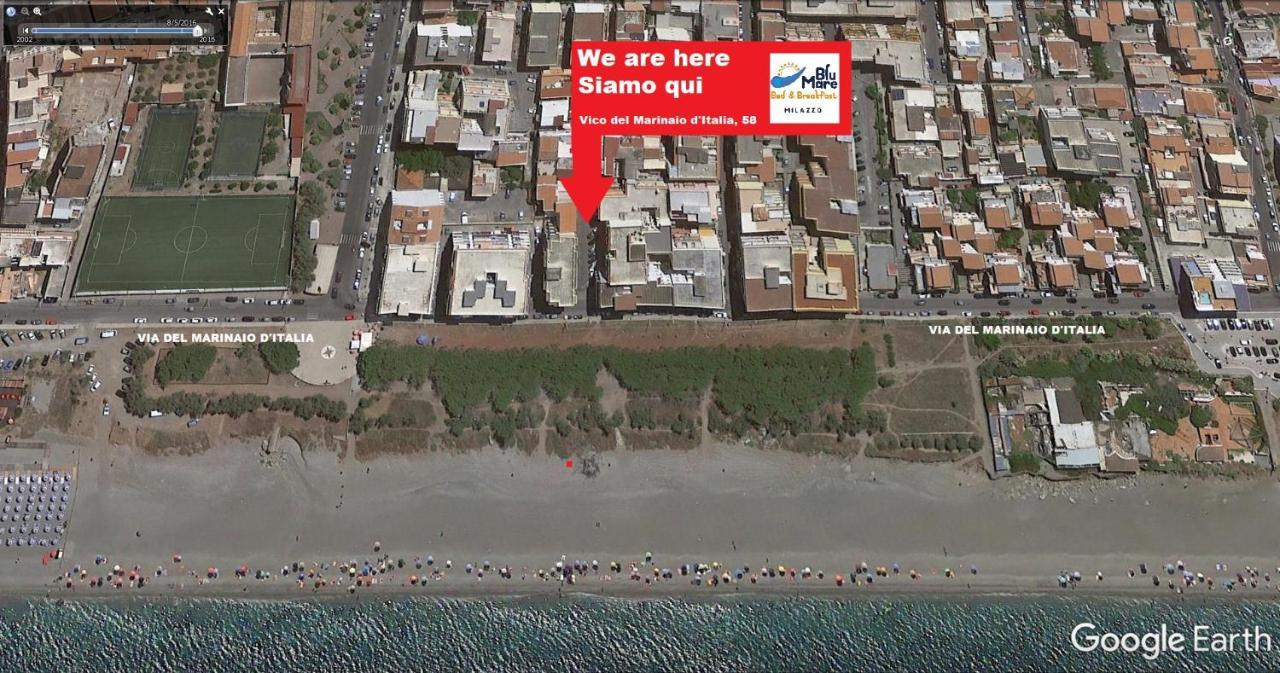 Blu Mare - Milazzo Acomodação com café da manhã Exterior foto